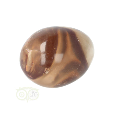 Polychroom jaspis handsteen Nr 29 voor aarding en bescherming
