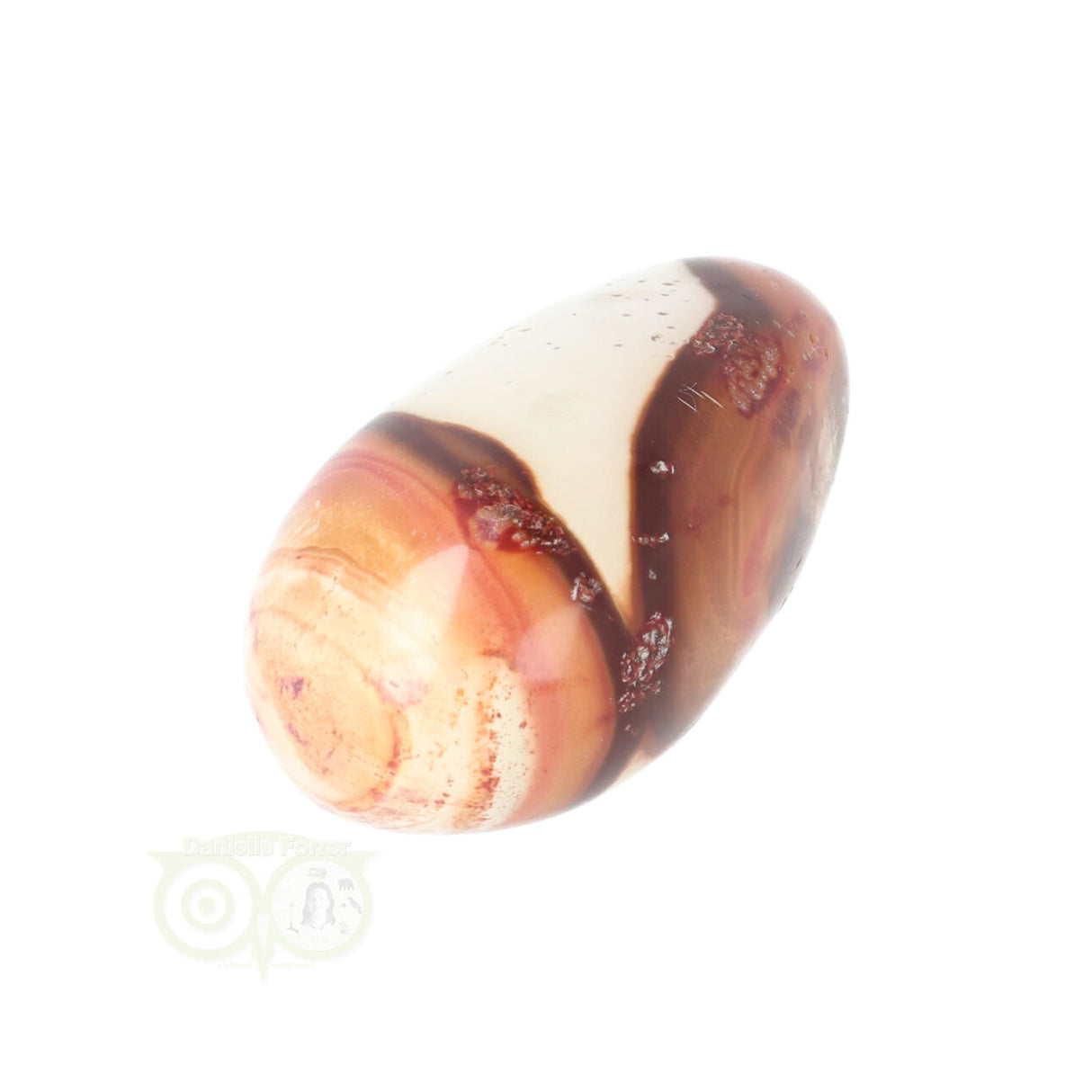 Polychroom Jaspis handsteen Nr 37