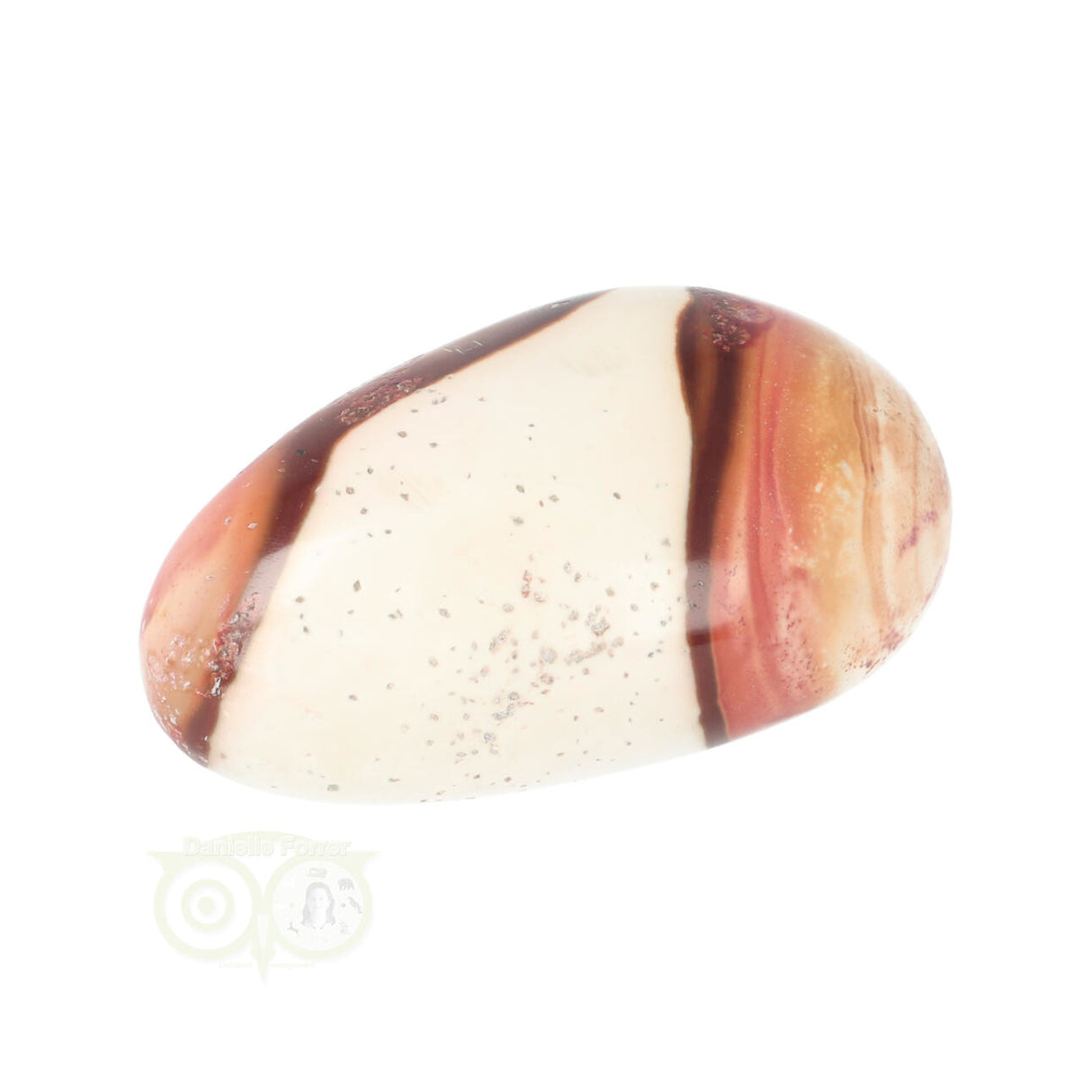 Polychroom Jaspis handsteen Nr 37