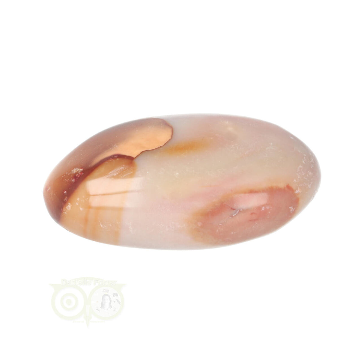 Polychroom Jaspis handsteen Nr 45