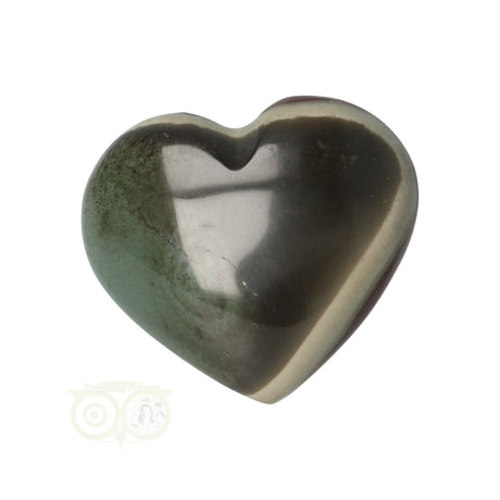 Polychromer Jaspis Herz ± 3 cm Nr. 24 - 19 Gramm | Edelstein Herz