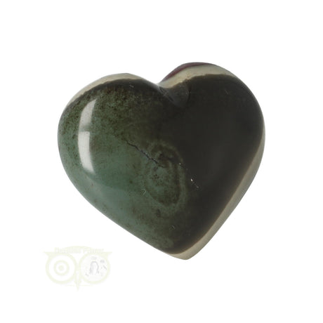 Polychromer Jaspis Herz ± 3 cm Nr. 24 - 19 Gramm | Edelstein Herz