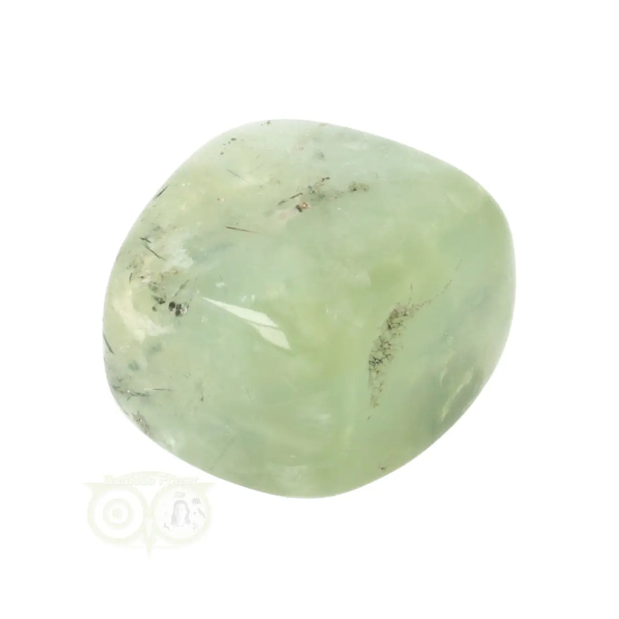 Prehniet trommelsteen Nr 30