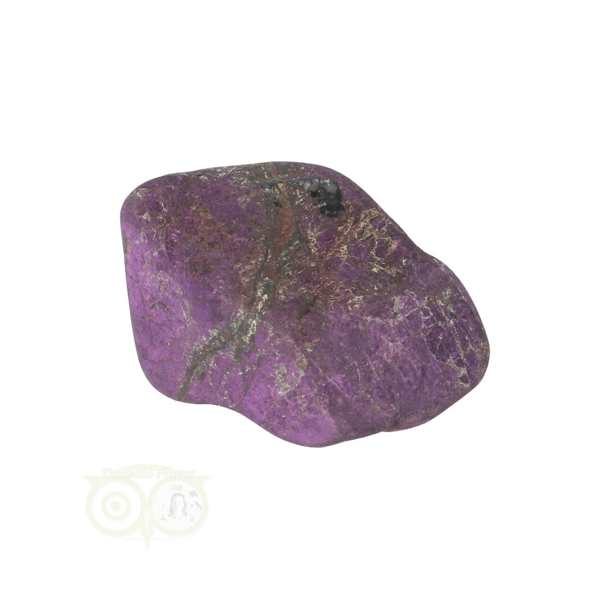 Purperiet trommelsteen Nr 18