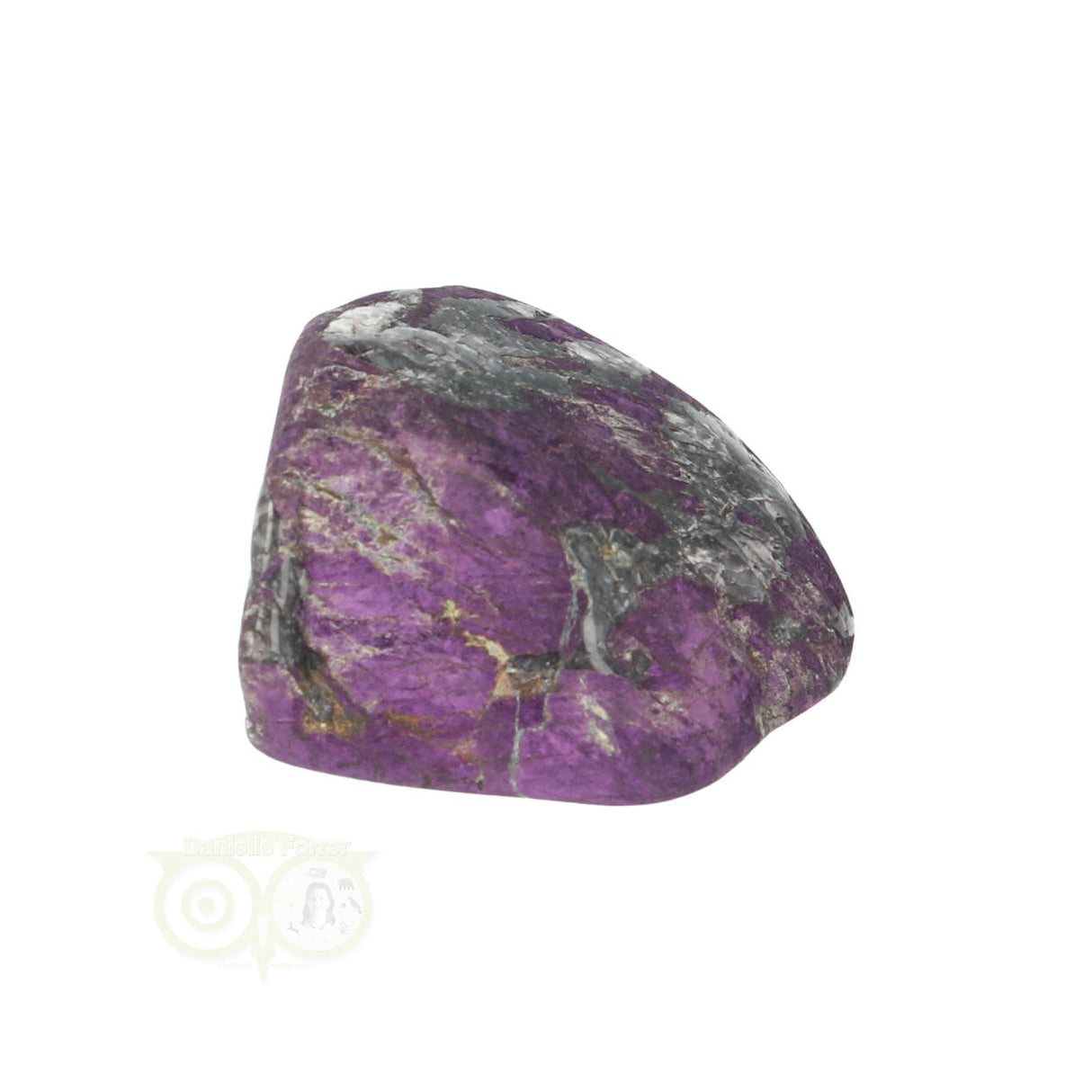 Purperiet trommelsteen Nr 19