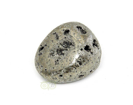 Pyrite tumbled stone No. 3