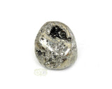 Pyrite tumbled stone No. 7