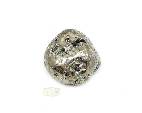 Pyrite tumbled stone No. 7