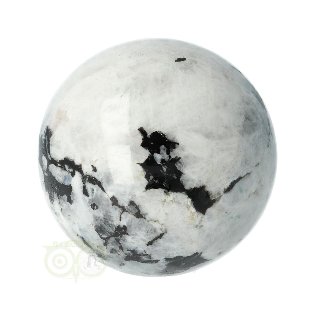 Regenboog Maansteen bol Nr 36 - Ø 5.26 cm