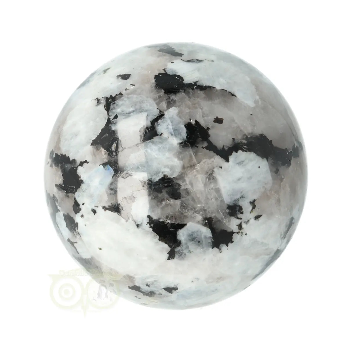 Regenboog Maansteen bol Nr 44 - Ø 5.73 cm