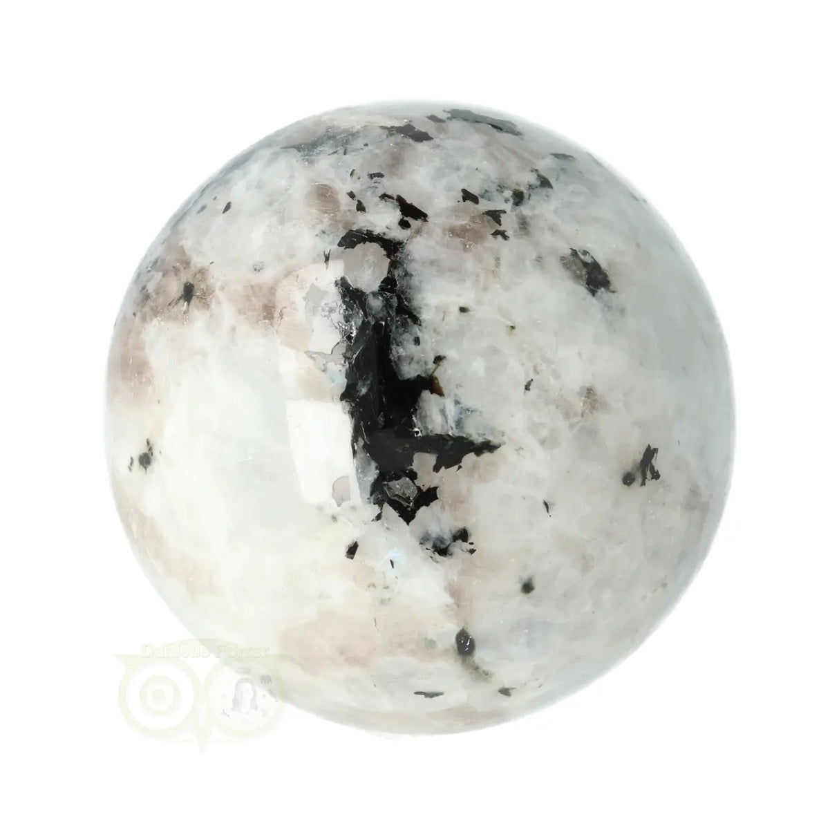 Regenboog Maansteen bol Nr 45 - Ø 5.78 cm