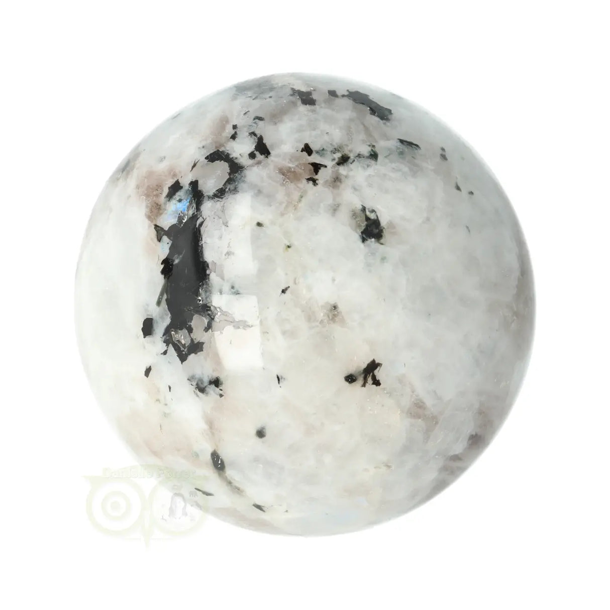 Regenboog Maansteen bol Nr 45 - Ø 5.78 cm