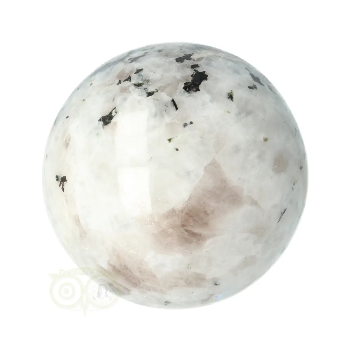 Regenboog Maansteen bol Nr 45 - Ø 5.78 cm
