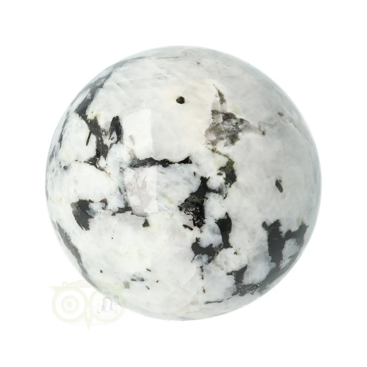 Regenboog Maansteen bol Nr 47 - Ø 5.84 cm