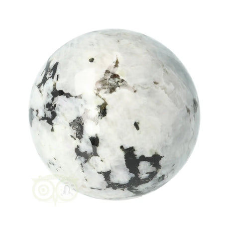 maansteen bol wit met blauwe glans