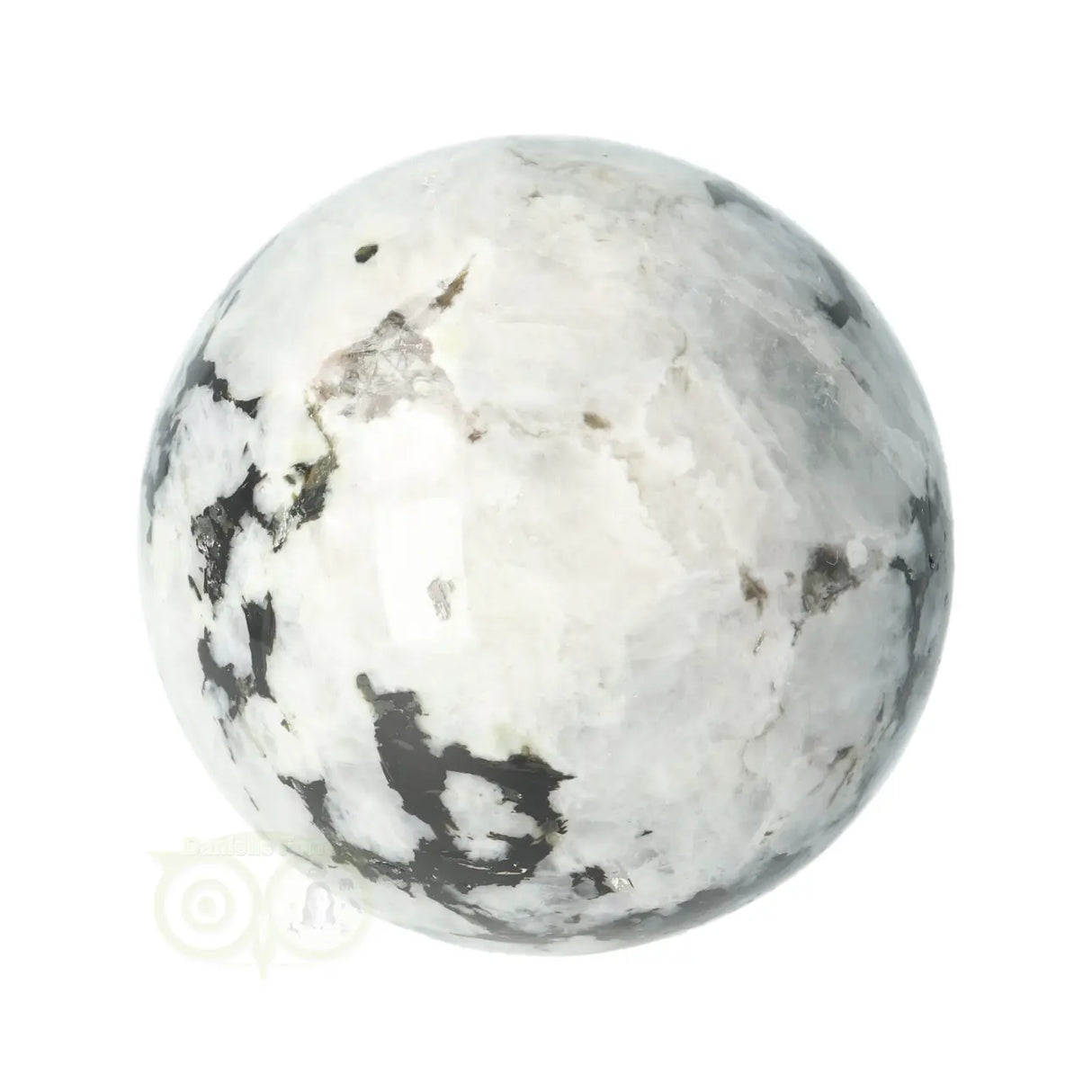 Regenboog Maansteen bol Nr 47 - Ø 5.84 cm