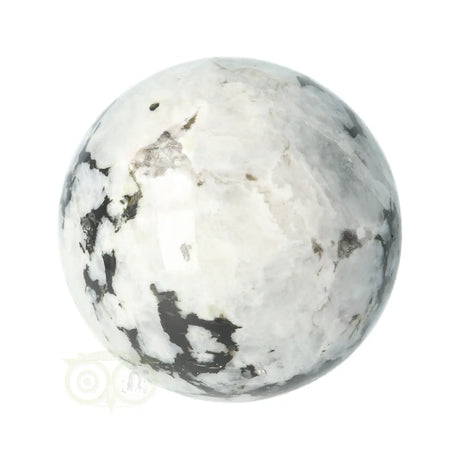 maansteen bol wit met blauwe glans