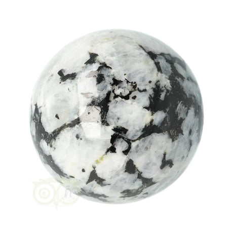 Regenboog Maansteen bol Nr 47 - Ø 5.84 cm