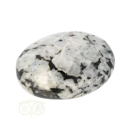 Regenboog maansteen handsteen nr 12 – edelsteen 131 gram met iriserende glans