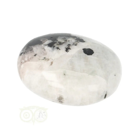 Regenboog maansteen handsteen nr 15 – edelsteen van 113 gram uit India met glans