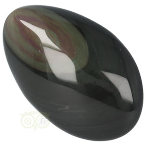 Regenboog obsidiaan XL handsteen Nr 10 Madagaskar