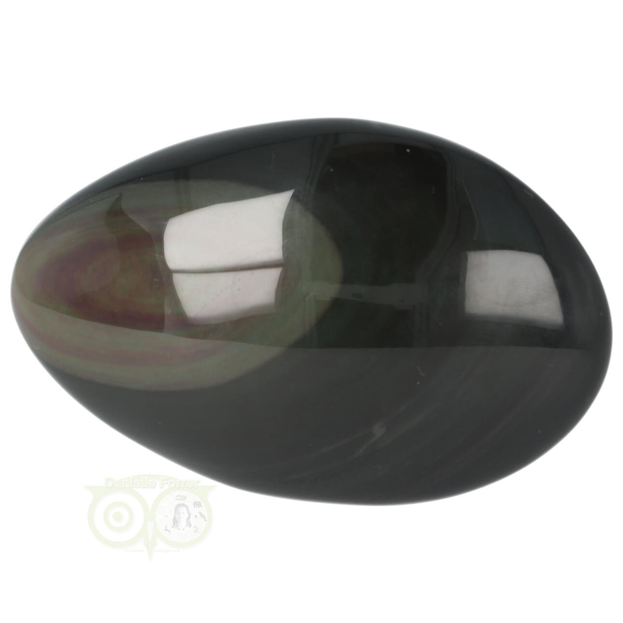 Regenboog Obsidiaan XL handsteen Nr 10