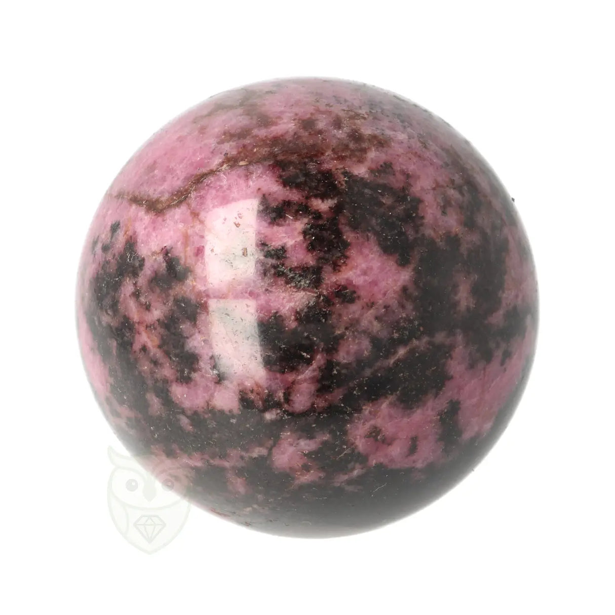 Rhodonite ball No. 10 - Ø 5.72 cm