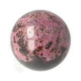 Rhodonite ball No. 10 - Ø 5.72 cm