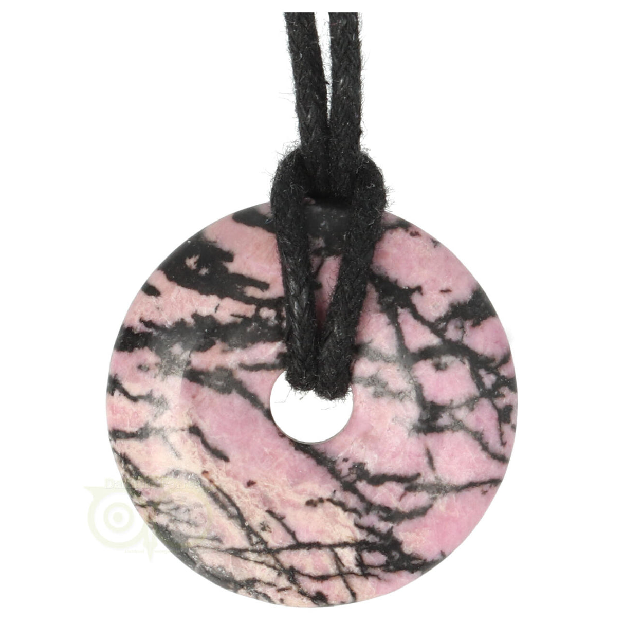 Rhodoniet donut Nr 4 - Ø 3 cm