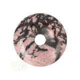 Rhodonite donut No. 7 - Ø 3 cm