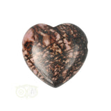 Rhodoniet hart hanger  ± 3 cm Nr 18