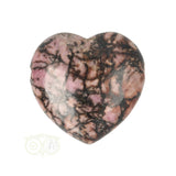 Rhodoniet hart hanger  ± 3 cm Nr 22