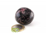 Rhodonite Tumbled Stone No. 3 - 58 grams
