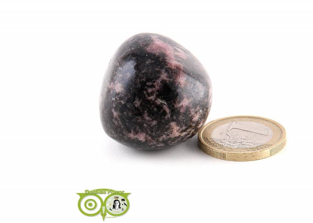 Rhodonite Tumbled Stone No. 3 - 58 grams