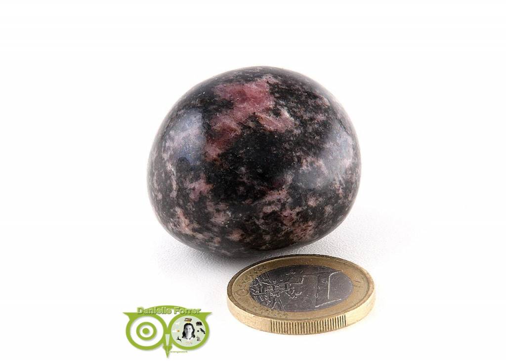 Rhodonite Tumbled Stone No. 3 - 58 grams