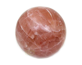Rode calciet bol 1579 gram nr. 1 Ø 10,16 cm – warm roze rood – Pakistan – Webshop Danielle Forrer