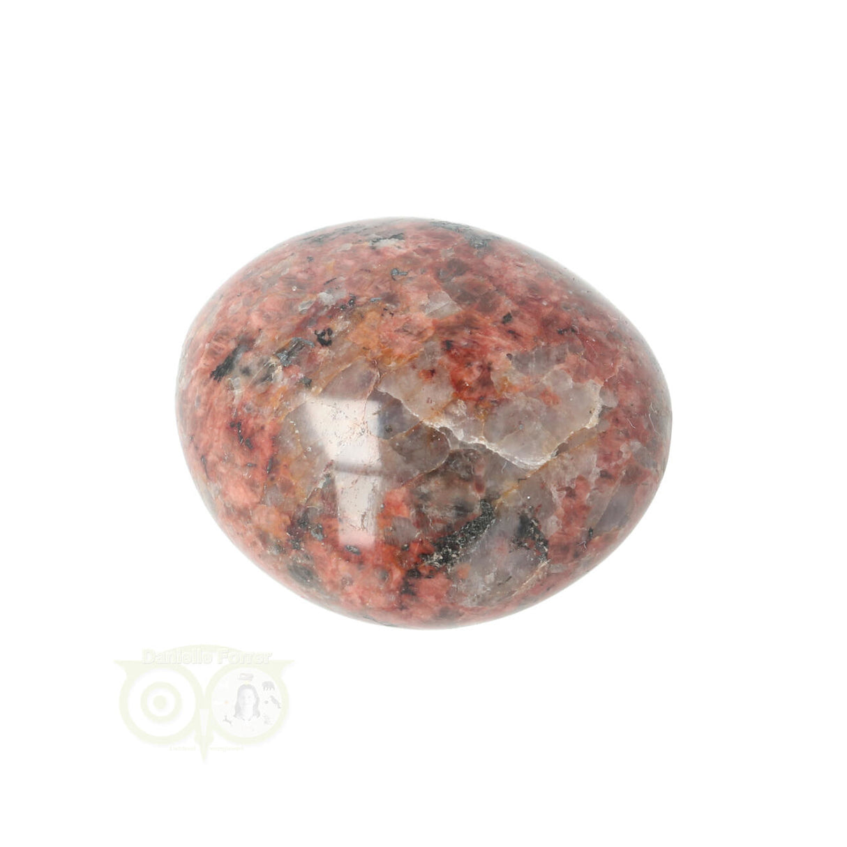 Handstein aus rotem Granit Nr. 12