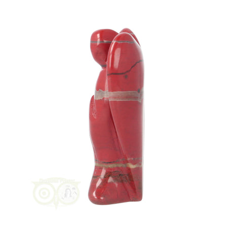 Rode Jaspis Engel ± 5 cm Nr 17 - 36 gram | Edelsteen engel
