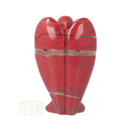 Rode Jaspis Engel ± 5 cm Nr 17 - 36 gram | Edelsteen engel
