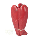 Rode Jaspis Engel ± 7.5 cm Nr 22