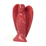 Rode Jaspis Engel ± 7.5 cm Nr 22