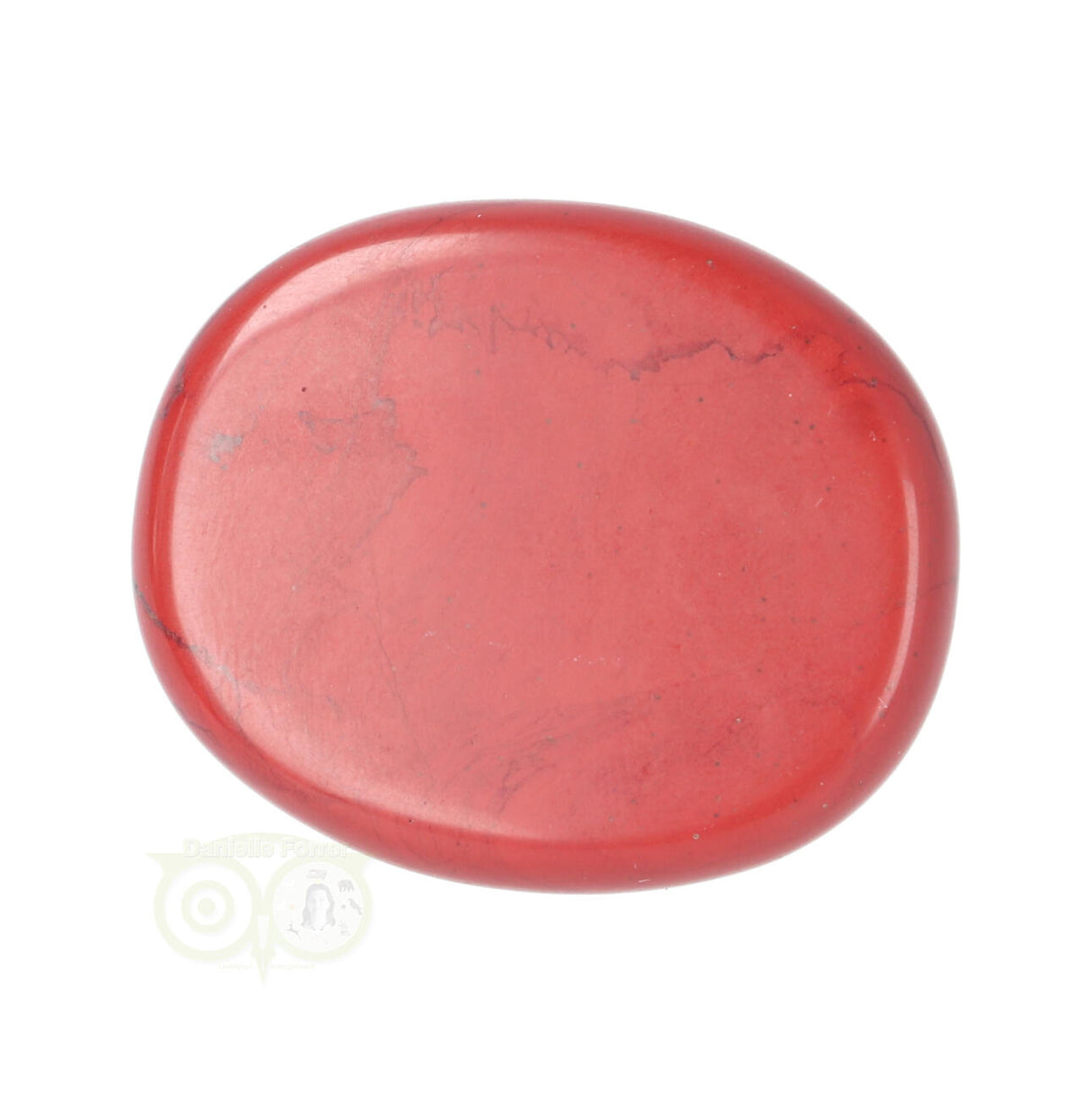 Rode Jaspis oplegsteen Nr 18