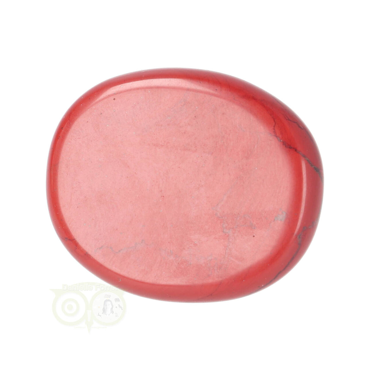 Rode Jaspis oplegsteen Nr 18