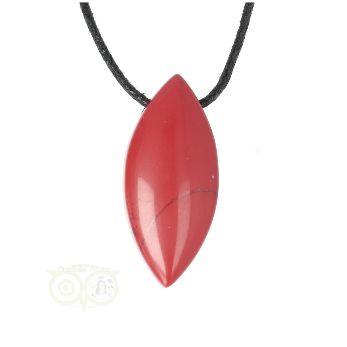 Red Jasper oval pendant No. 14