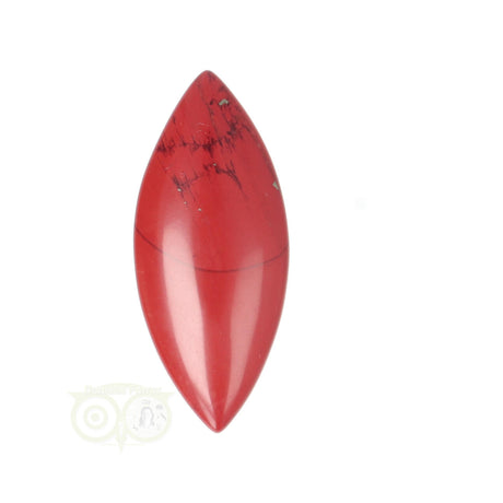 Ovaler Anhänger aus rotem Jaspis Nr. 8