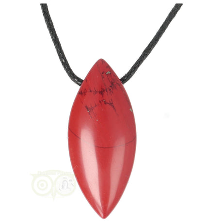Roter Jaspis ovaler Anhänger Nr. 8 - 11 Gramm | Edelsteinschmuck
