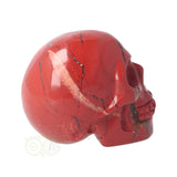 Rode Jaspis schedel Nr 11