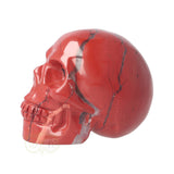 Rode Jaspis schedel Nr 11