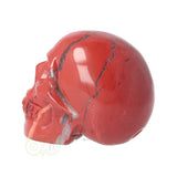 Rode Jaspis schedel Nr 11