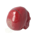 Rode Jaspis schedel Nr 17